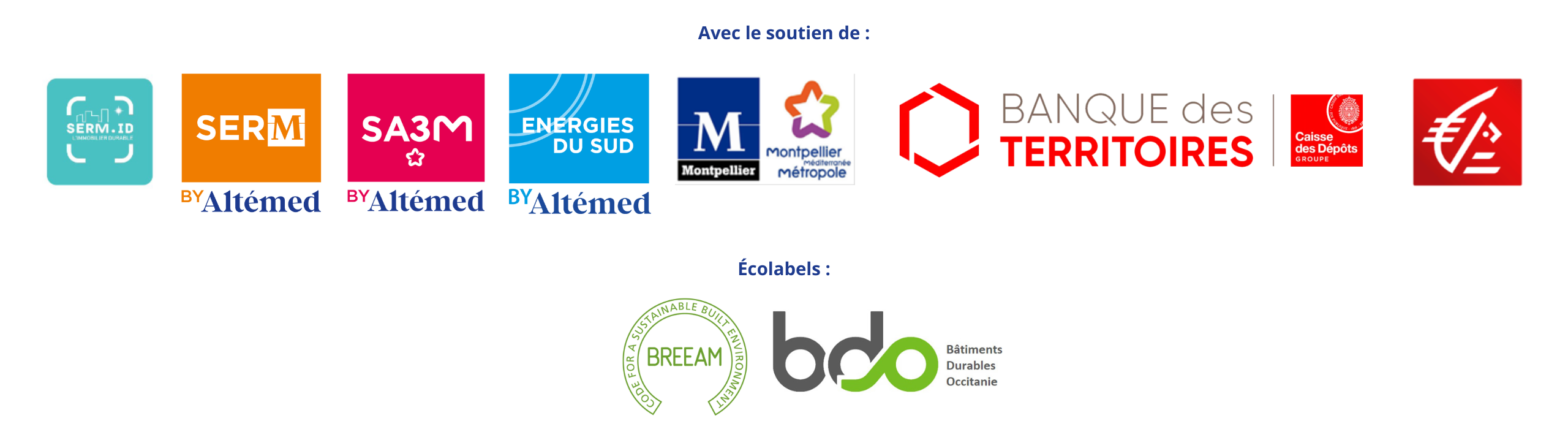 Partenaires labels - Bannière web